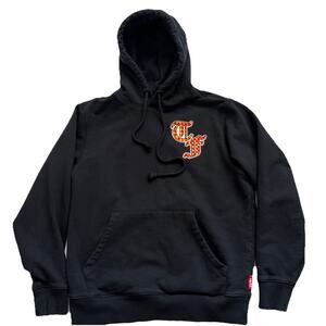 Teddy Fresh Hoodie Sweatshirt Adult XS Black Kangaroo Pocket Cotton Streetwear